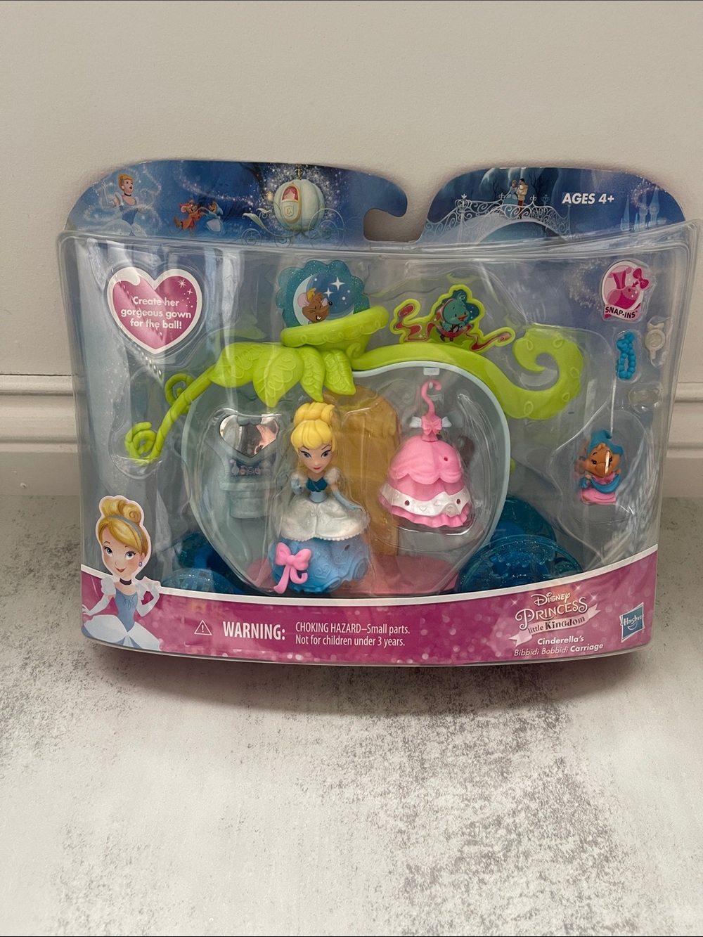 Disney Princess Cinderella Bibbidi Bobbidi Little Kingdom Playset